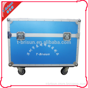 wholesale heavy duty rental flight case led screen case with wheel